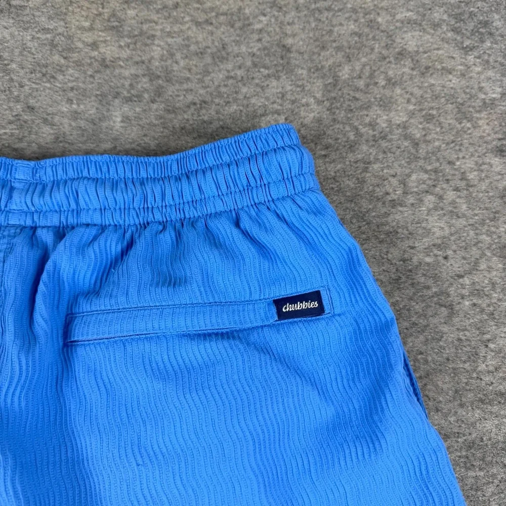 Chubbies Cascade Coolers Lined Textured Swim Trunks 5.5